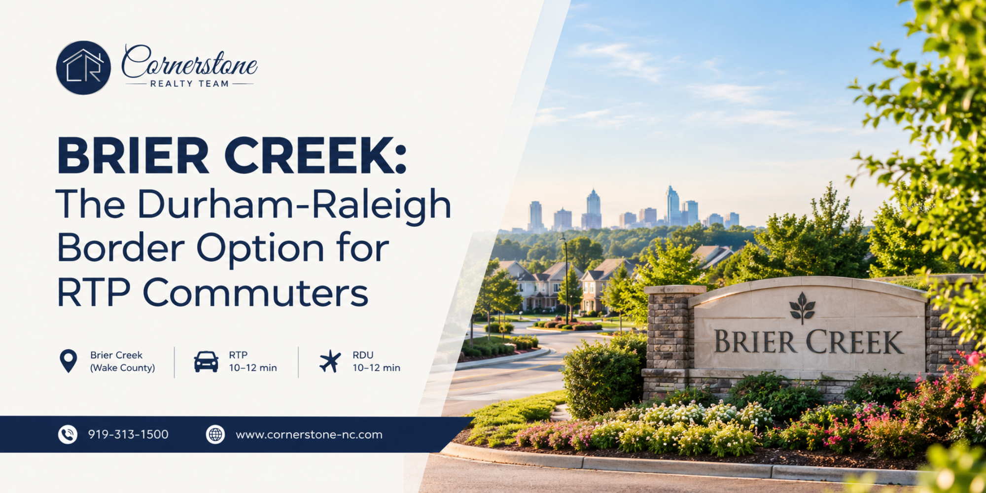 Brier Creek: The Durham-Raleigh Border Option for RTP Commuters