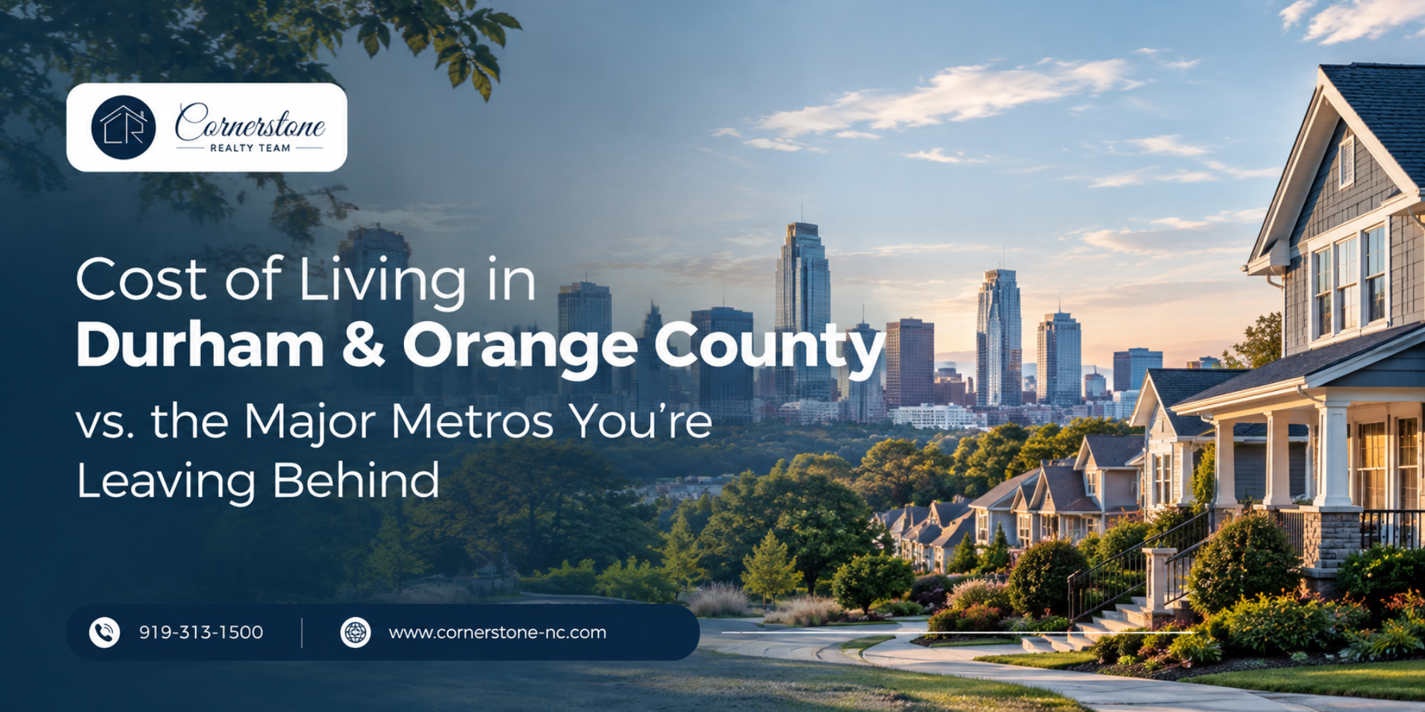 Cost of Living in Durham & Orange County vs. the Major Metros You're Leaving Behind